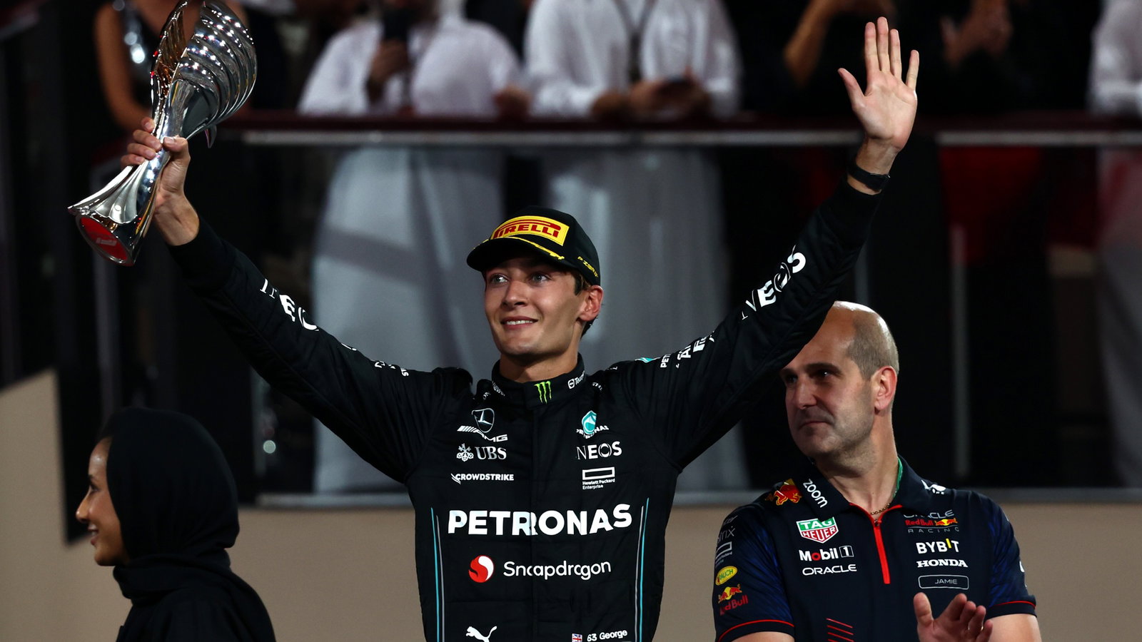 George Russell (GBR), Mercedes AMG F1 Formula 1 World Championship, Rd 23, Abu Dhabi Grand Prix, Yas Marina Circuit, Abu