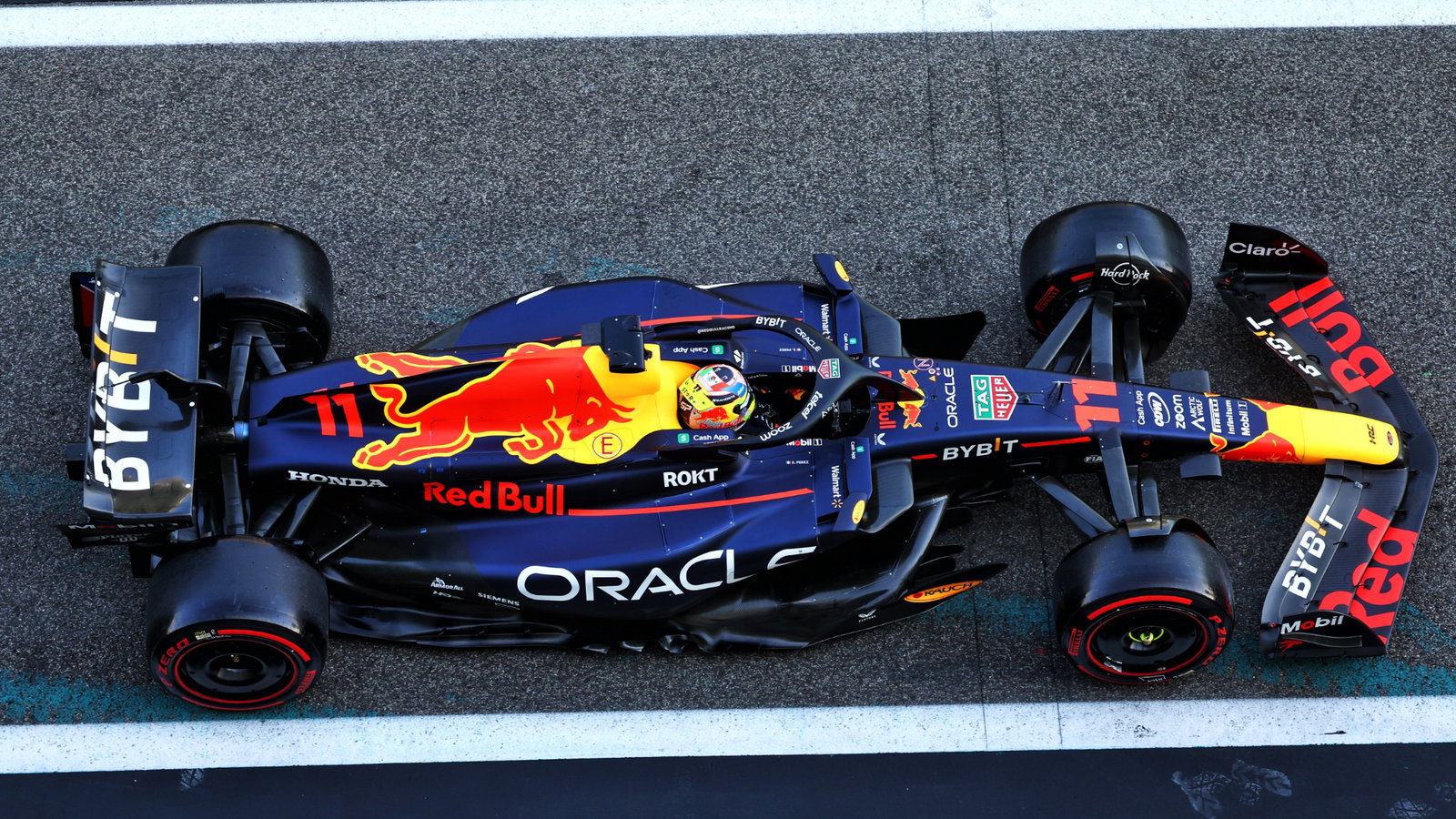Sergio Perez (MEX) Red Bull Racing RB19. Formula 1 Testing, Yas Marina Circuit, Abu Dhabi, Tuesday.
- www.xpbimages.com,
