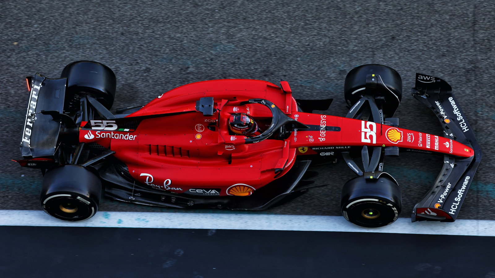 Carlos Sainz Jr (ESP) Ferrari SF-23. Formula 1 Testing, Yas Marina Circuit, Abu Dhabi, Tuesday.
- www.xpbimages.com,