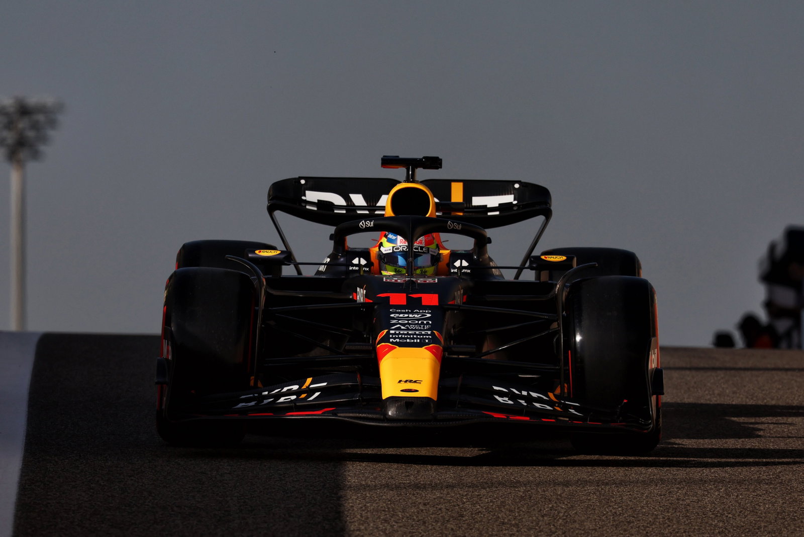 Sergio Perez (MEX) Red Bull Racing RB19. Formula 1 Testing, Yas Marina Circuit, Abu Dhabi, Tuesday.- www.xpbimages.com,