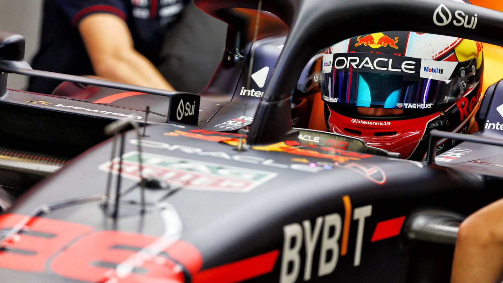 Jake Dennis (GBR) Red Bull Racing RB19 Test Driver. Formula 1 Testing, Yas Marina Circuit, Abu Dhabi, Tuesday.
-