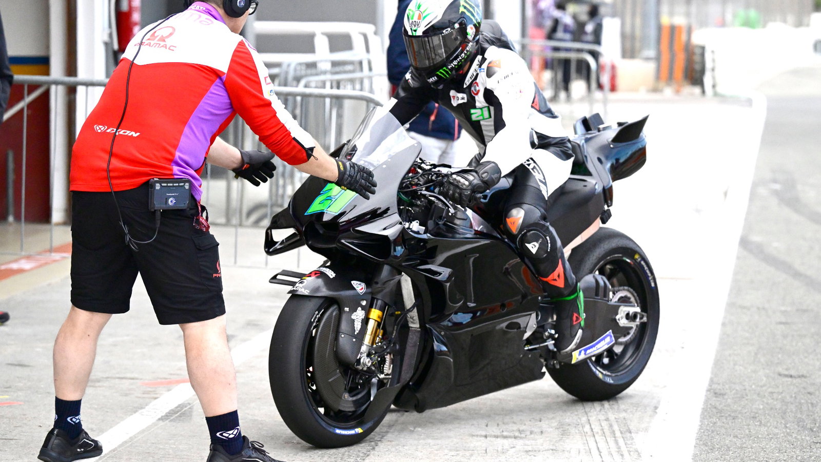 Franco Morbidelli, Valencia MotoGP test 28 November