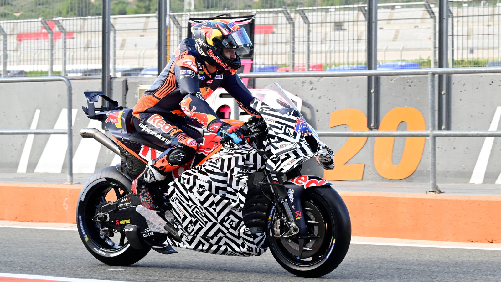 Jack Miller, Red Bull KTM bike, Valencia MotoGP test 28 November