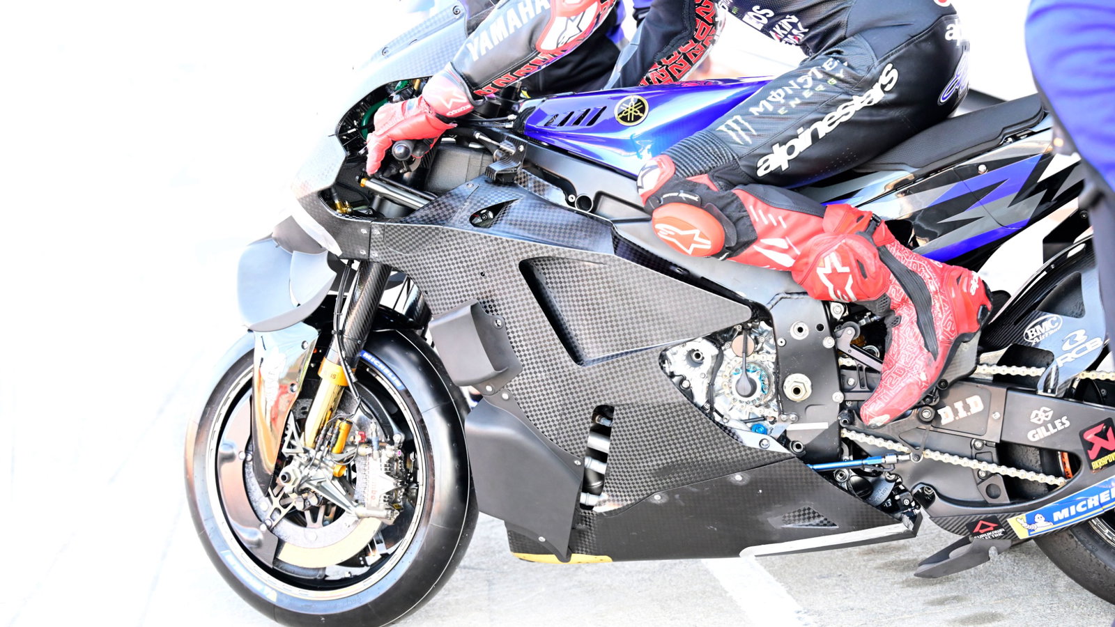 Fabio Quartararo, Yamaha bike, Valencia MotoGP test 28 November