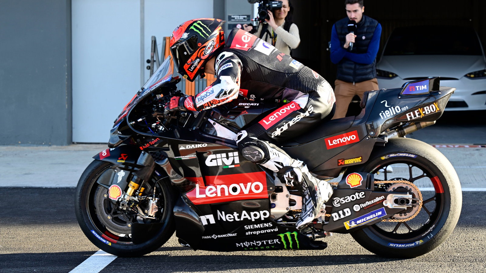 Francesco Bagnaia, Valencia MotoGP test 28 November