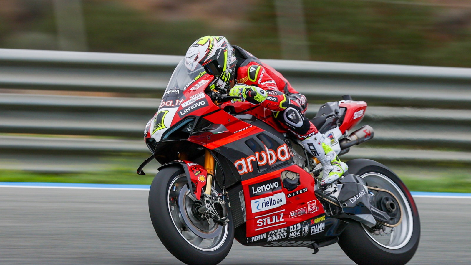 Alvaro Bautista, Jerez WorldSBK Test, 31 October