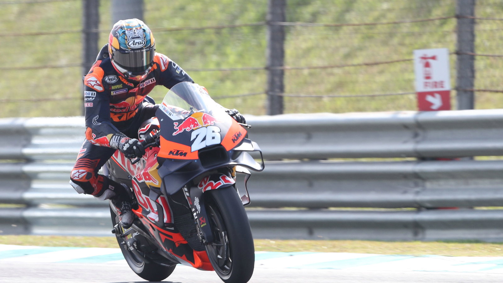 Dani Pedrosa, Sepang MotoGP test, 1 February