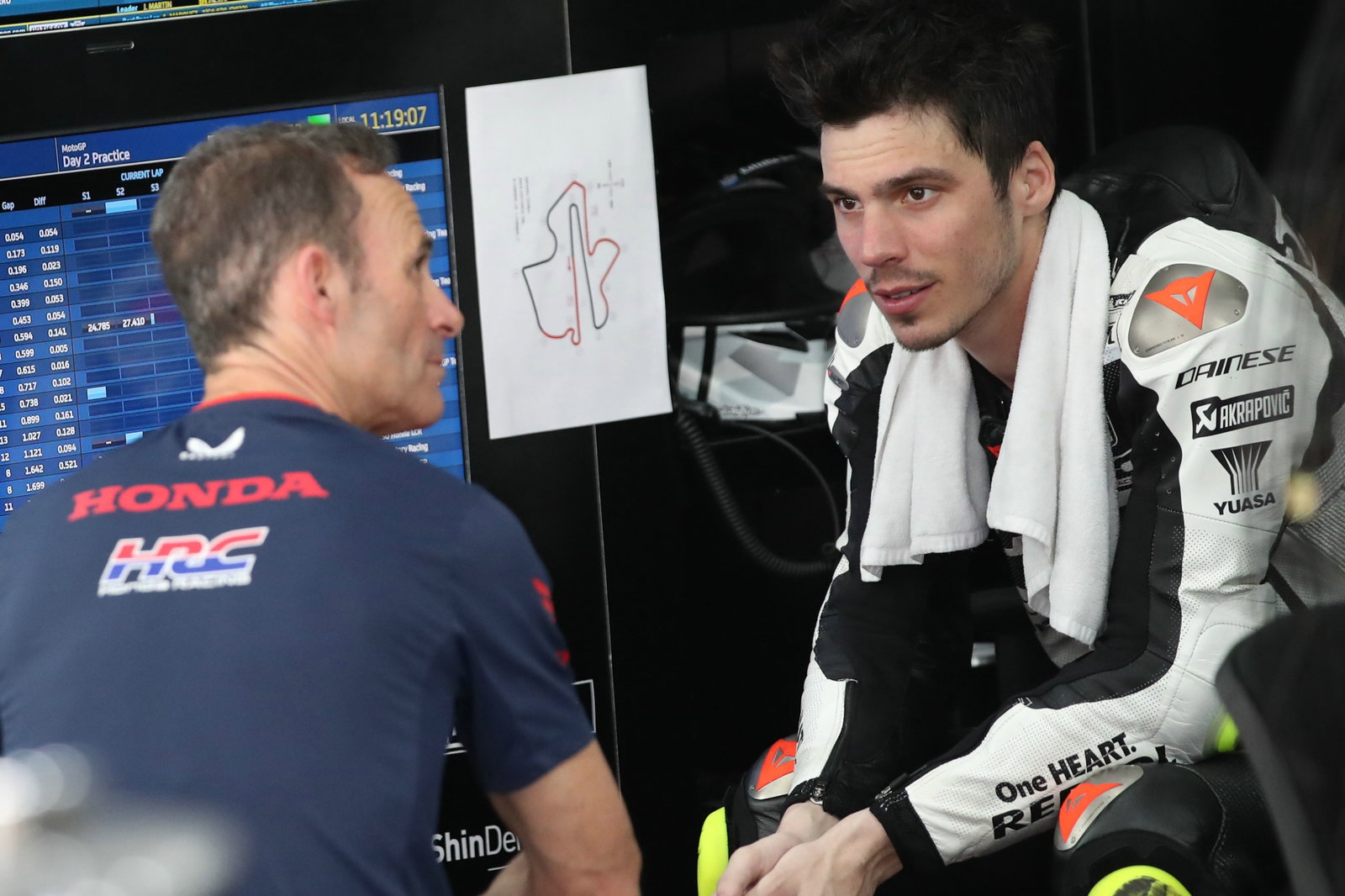 Alberto Puig, Joan Mir, Sepang MotoGP test, 7 February