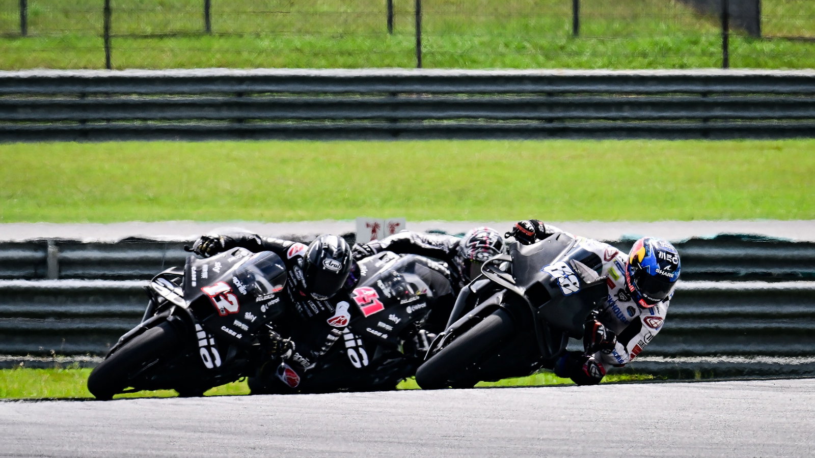 Miguel Oliveira, Maverick Vinales, Aleix Espargaro, Sepang MotoGP test, 7 February