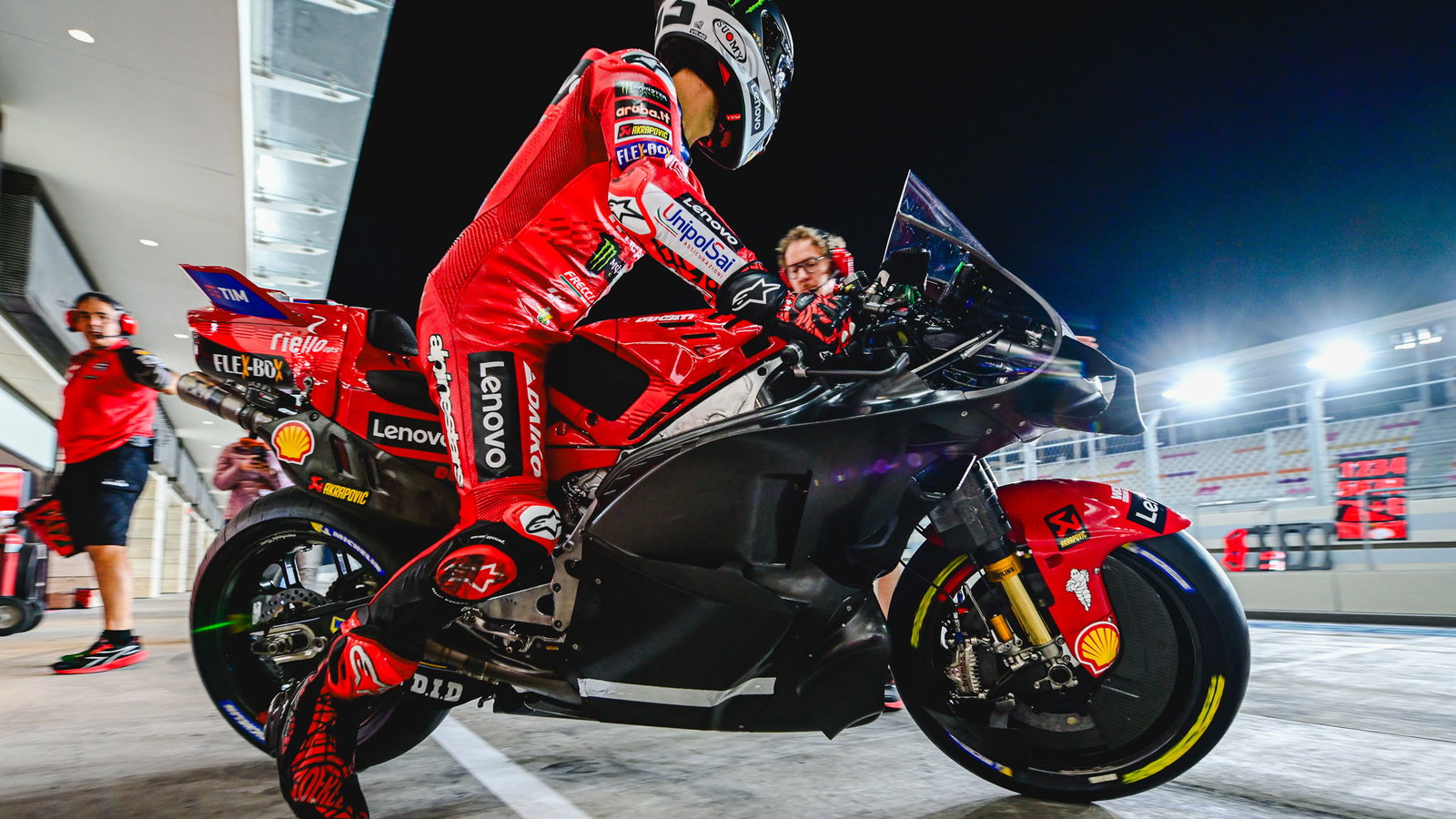 Francesco Bagnaia, Qatar MotoGP test, 19 February