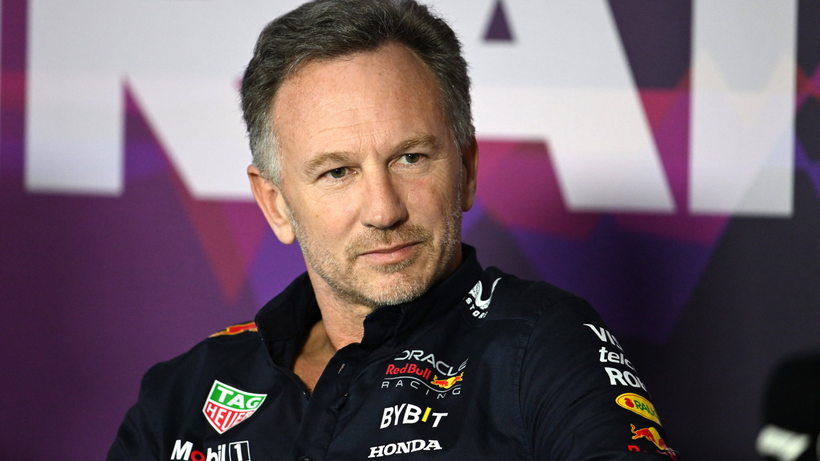 Christian Horner (GBR) Red Bull Racing Team Principal in the FIA Press Conference. Formula 1 Testing, Sakhir, Bahrain, Day