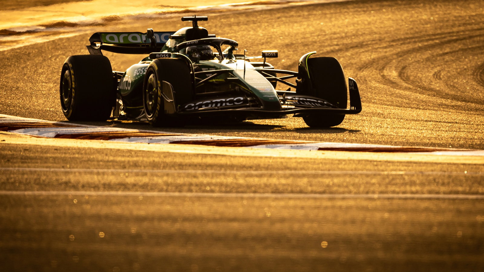 Lance Stroll (CDN) Aston Martin F1 Team AMR24. Formula 1 Testing, Sakhir, Bahrain, Day Two.- www.xpbimages.com, EMail: