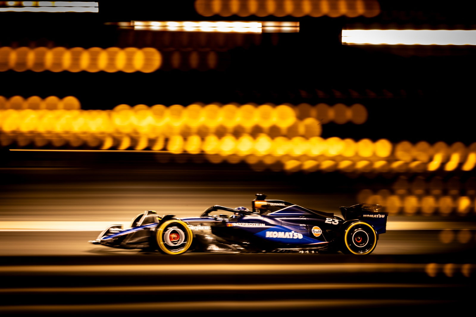 Alexander Albon (THA) Williams Racing FW46. Formula 1 Testing, Sakhir, Bahrain, Day Three.- www.xpbimages.com, EMail: