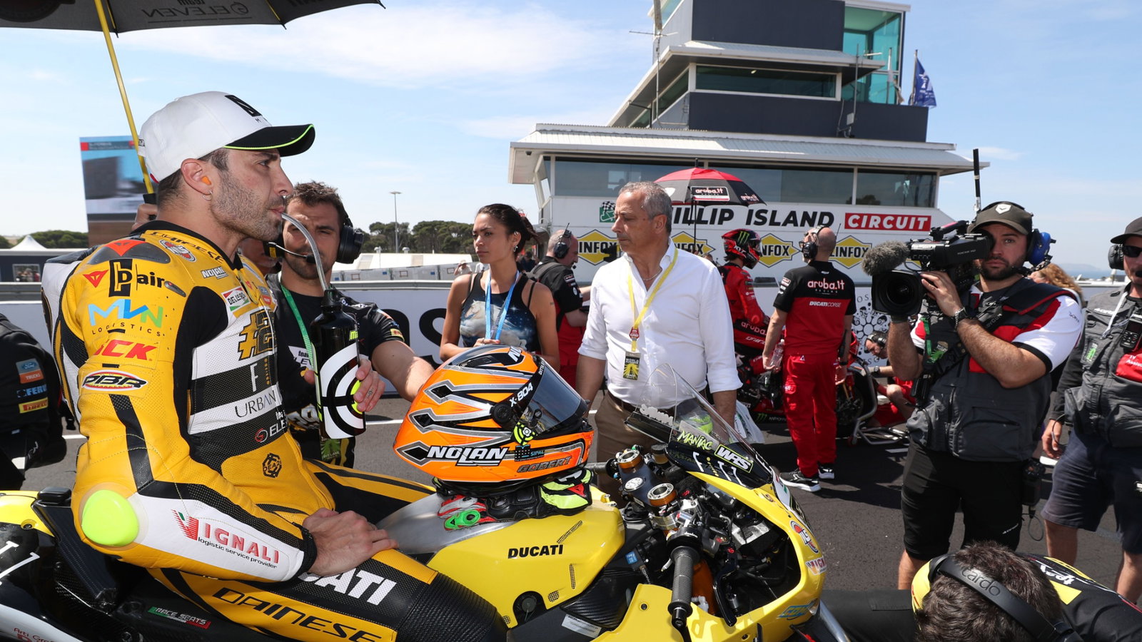 Andrea Iannone, Superpole Race, Australian WorldSBK, 25 February
