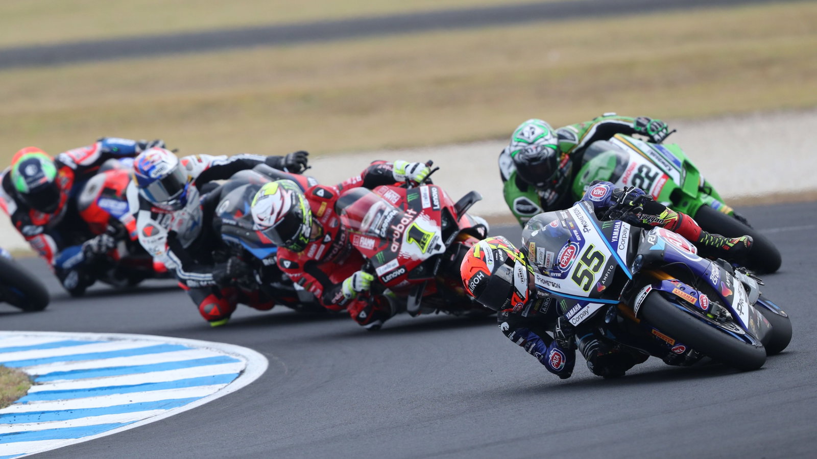 Andrea Locatelli, race 2, Australian WorldSBK, 25 February