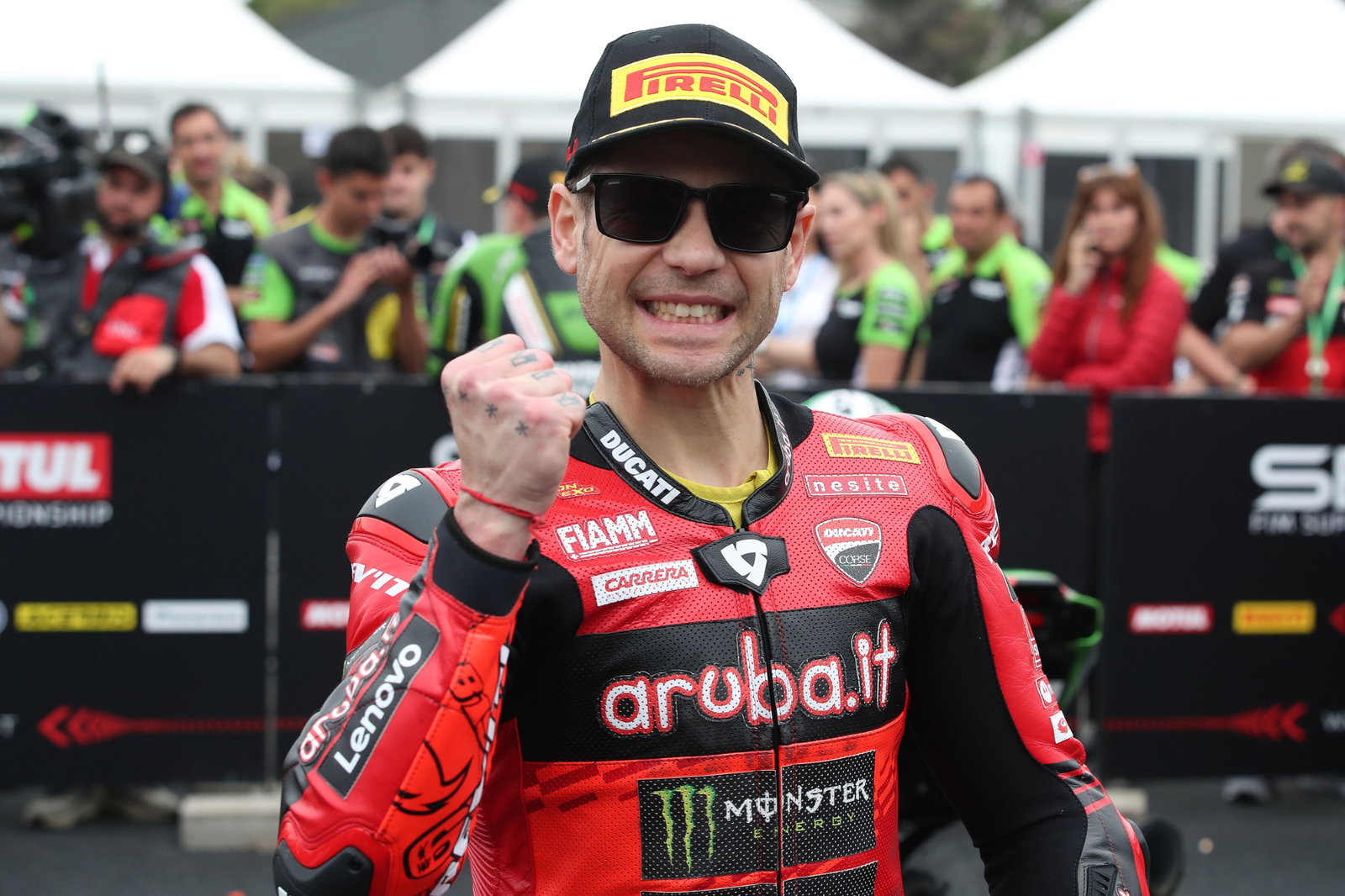 Alvaro Bautista, race 2, Australian WorldSBK, 25 February