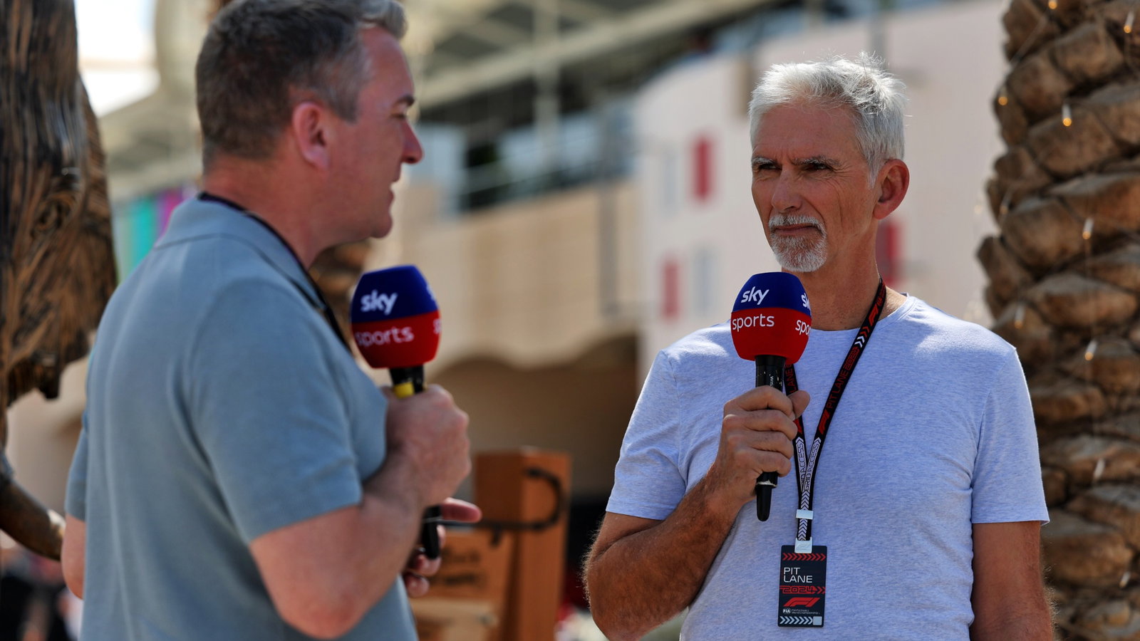 Damon Hill (GBR) Sky Sports Presenter. Formula 1 World Championship, Rd 1, Bahrain Grand Prix, Sakhir, Bahrain,