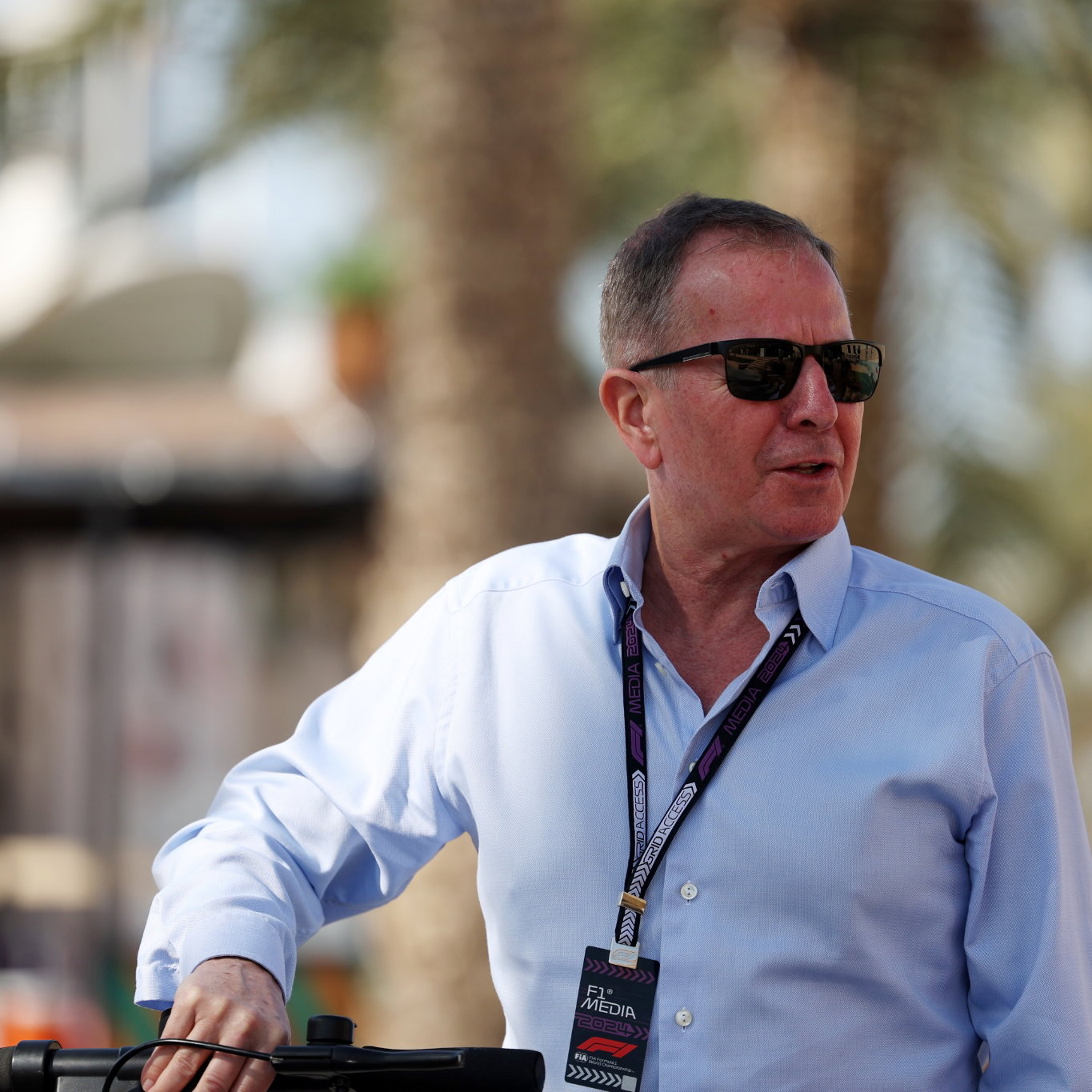 Martin Brundle (GBR) Sky Sports Commentator. Formula 1 World Championship, Rd 1, Bahrain Grand Prix, Sakhir, Bahrain,