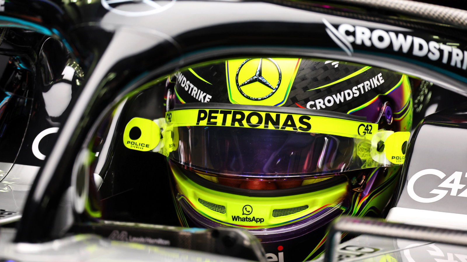 Lewis Hamilton (GBR) Mercedes AMG F1 W15. Formula 1 World Championship, Rd 1, Bahrain Grand Prix, Sakhir, Bahrain,