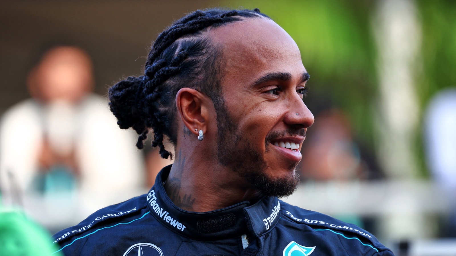 Lewis Hamilton (GBR) Mercedes AMG F1. Formula 1 World Championship, Rd 1, Bahrain Grand Prix, Sakhir, Bahrain, Race Day.