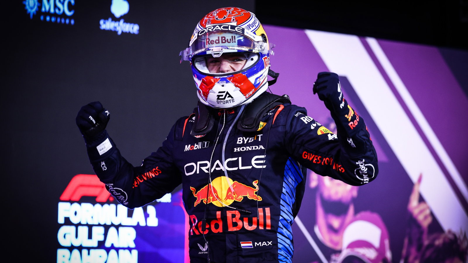 Max Verstappen (NLD), Red Bull Racing Formula 1 World Championship, Rd 1, Bahrain Grand Prix, Sakhir, Bahrain, Race Day.-