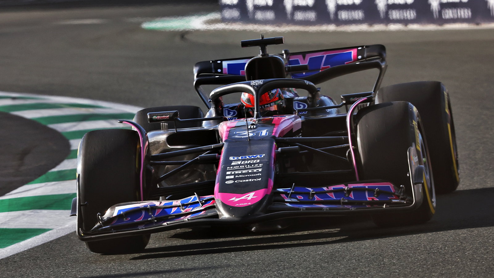 Esteban Ocon (FRA) Alpine F1 Team A524. Formula 1 World Championship, Rd 2, Saudi Arabian Grand Prix, Jeddah, Saudi