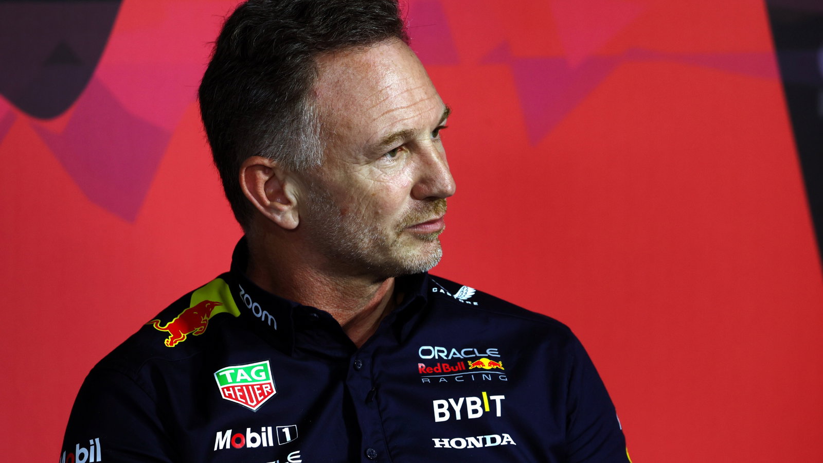 Christian Horner (GBR) Red Bull Racing Team Principal in the FIA Press Conference. Formula 1 World Championship, Rd 2,