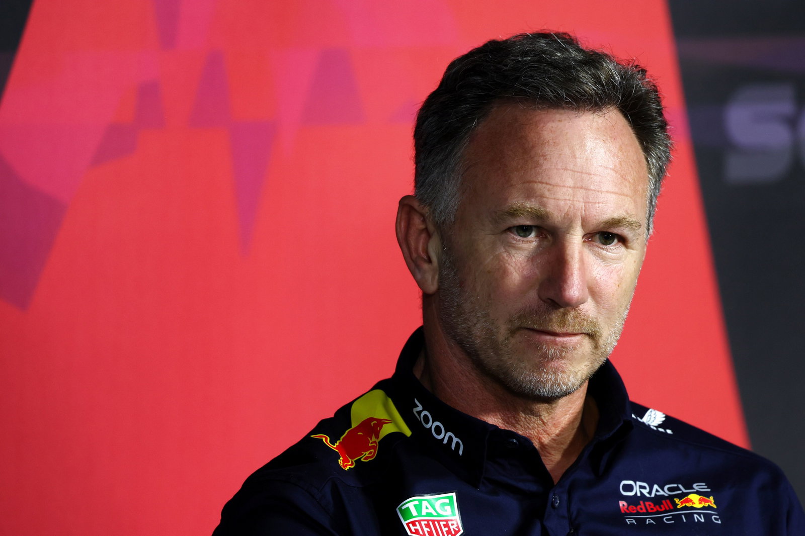Christian Horner (GBR) Red Bull Racing Team Principal in the FIA Press Conference. Formula 1 World Championship, Rd 2,