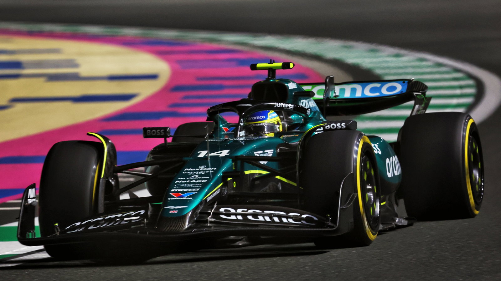 Fernando Alonso (ESP) Aston Martin F1 Team AMR24. Formula 1 World Championship, Rd 2, Saudi Arabian Grand Prix, Jeddah,