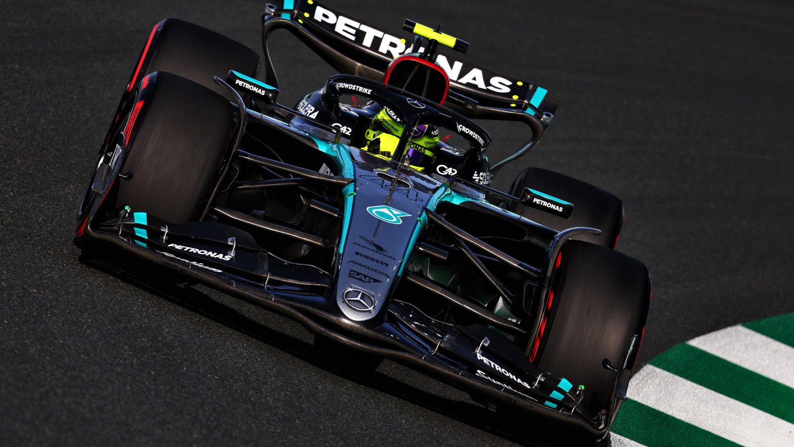 Lewis Hamilton (GBR) Mercedes AMG F1 W15. Formula 1 World Championship, Rd 2, Saudi Arabian Grand Prix, Jeddah, Saudi