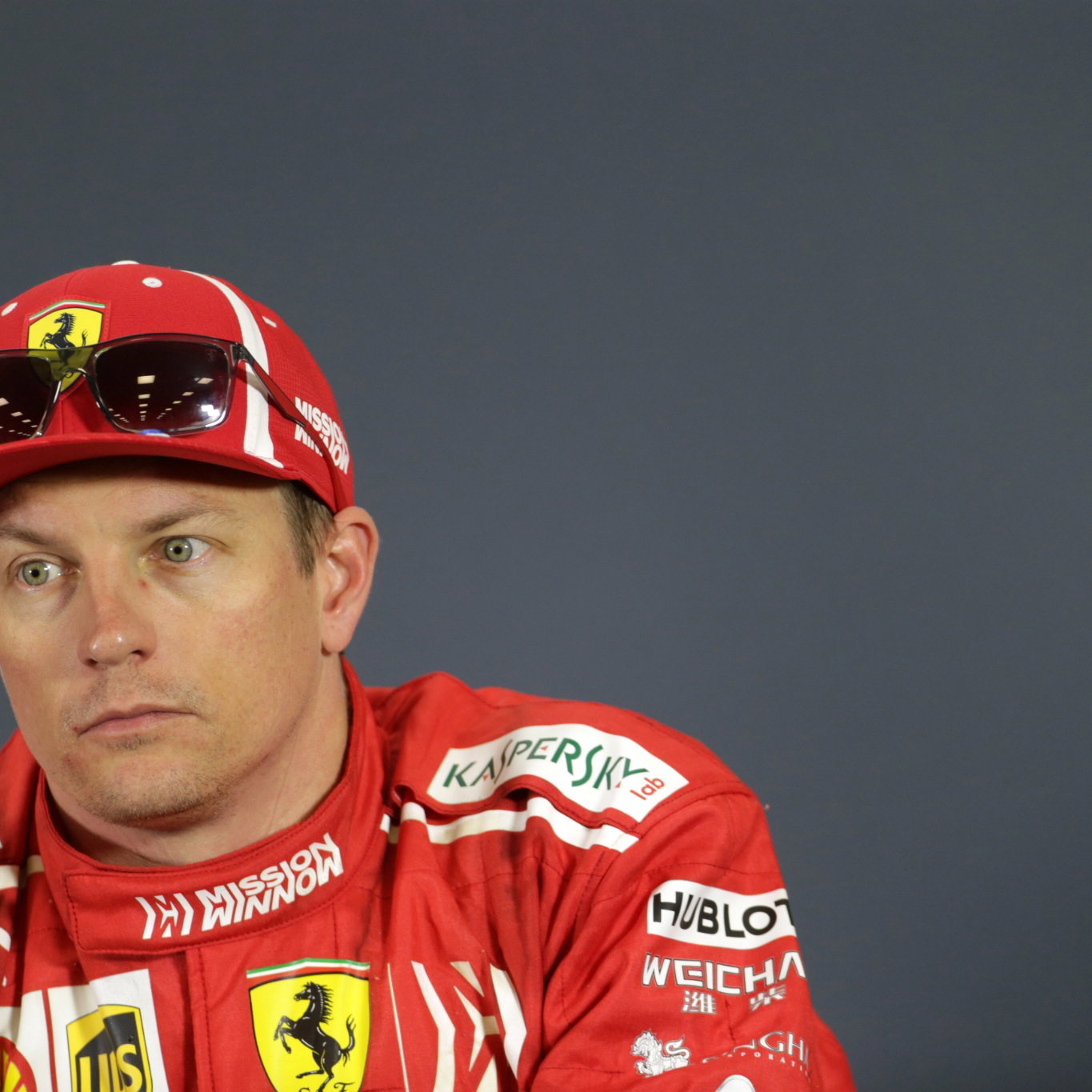  - Race, Press conference, Kimi Raikkonen (FIN) Scuderia Ferrari