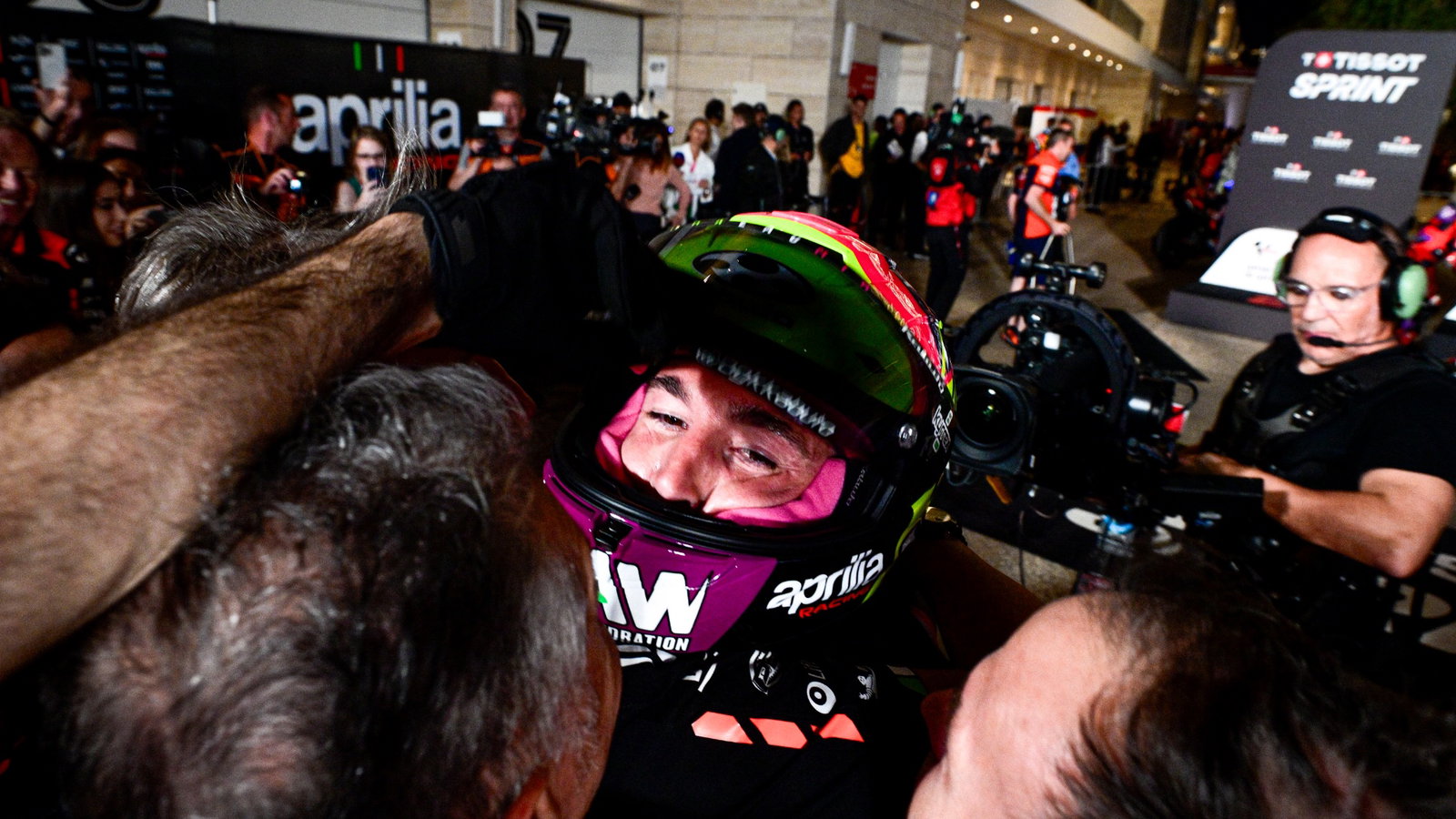 Aleix Espargaro, Tissot sprint race, MotoGP, Qatar MotoGP, 9 March