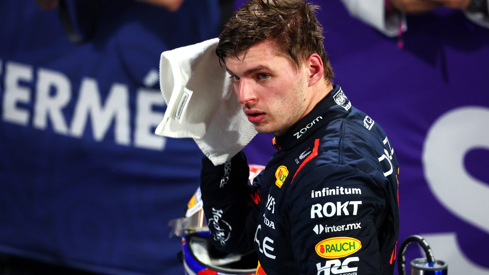 Race winner Max Verstappen (NLD) Red Bull Racing in parc ferme. Formula 1 World Championship, Rd 2, Saudi Arabian Grand