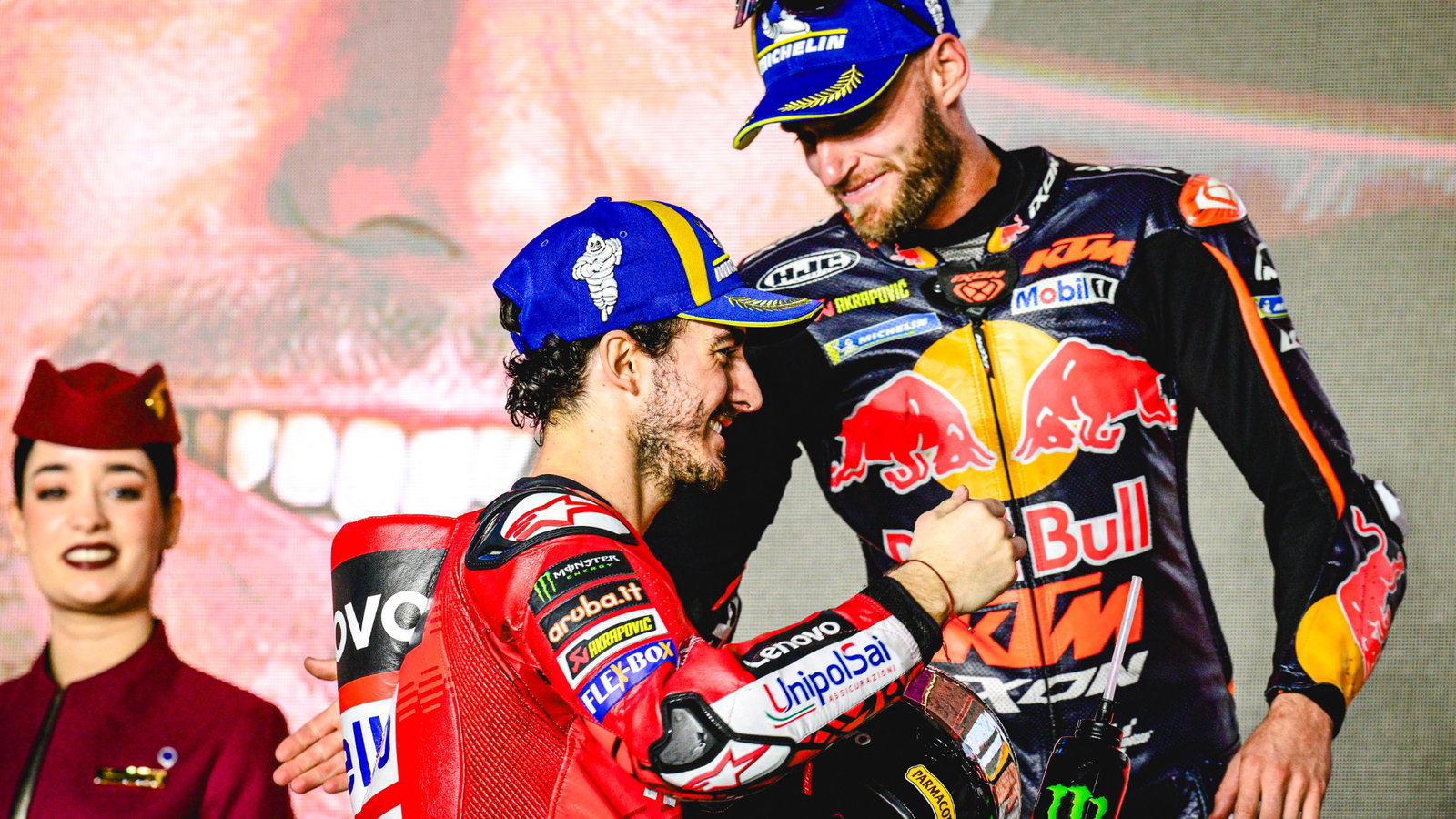 Francesco Bagnaia, Brad Binder, MotoGP race, Qatar MotoGP, 10 March