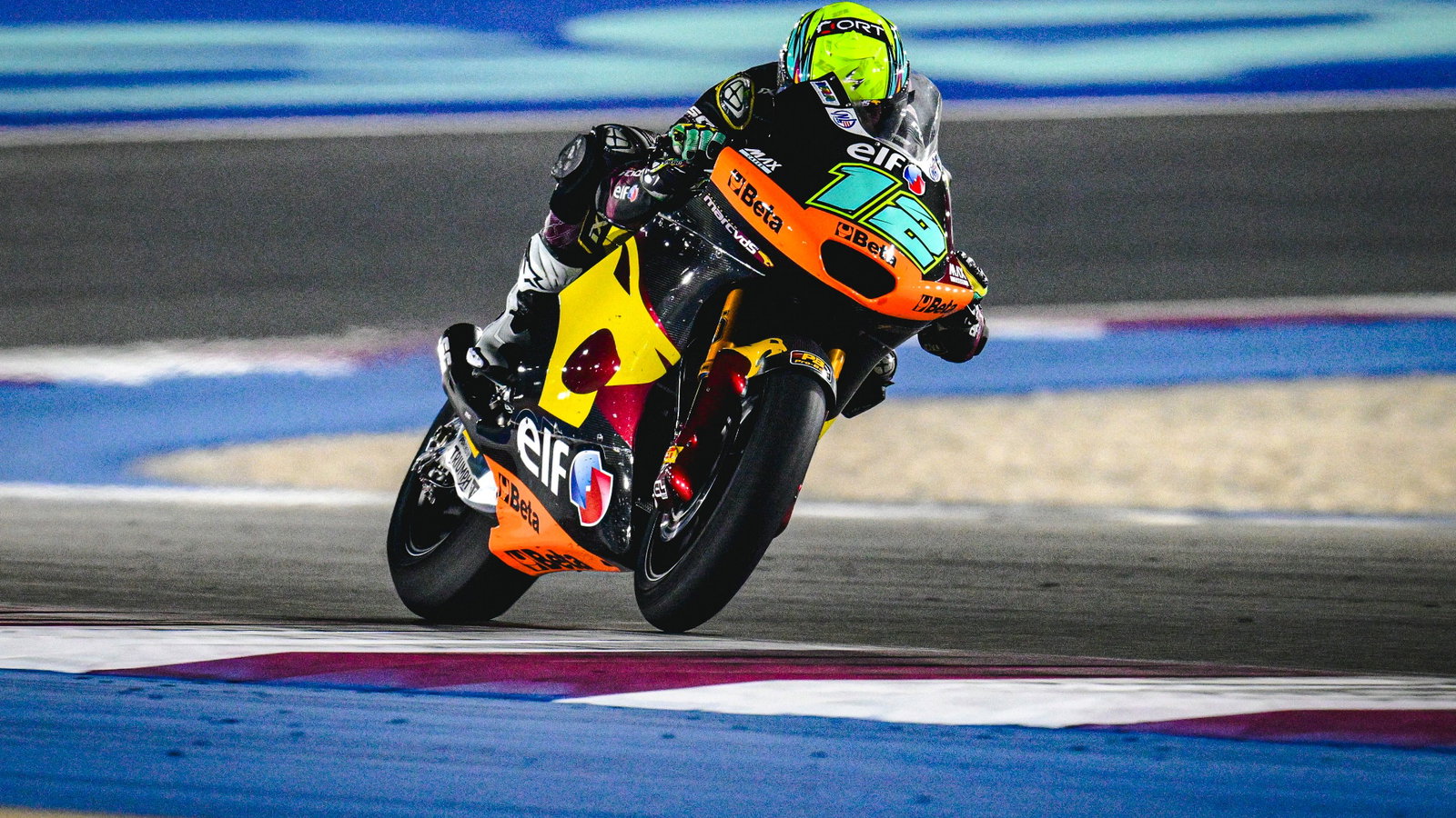 Filip Salac, Moto2 race, Qatar MotoGP, 10 March