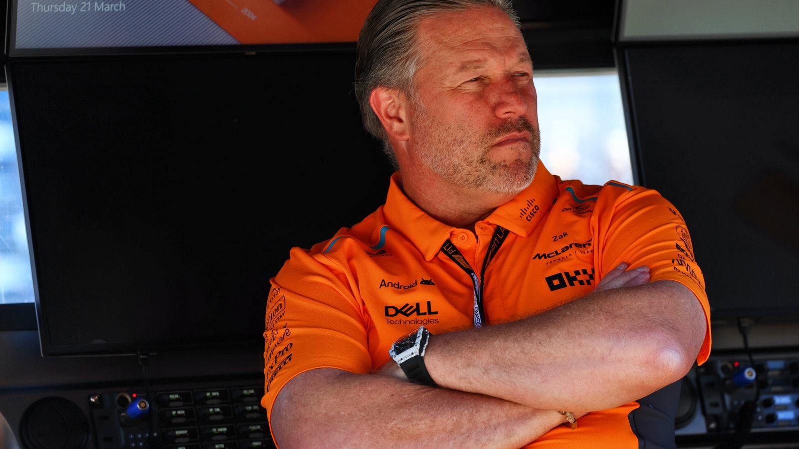 Zak Brown (USA) McLaren Executive Director. Formula 1 World Championship, Rd 3, Australian Grand Prix, Albert Park,