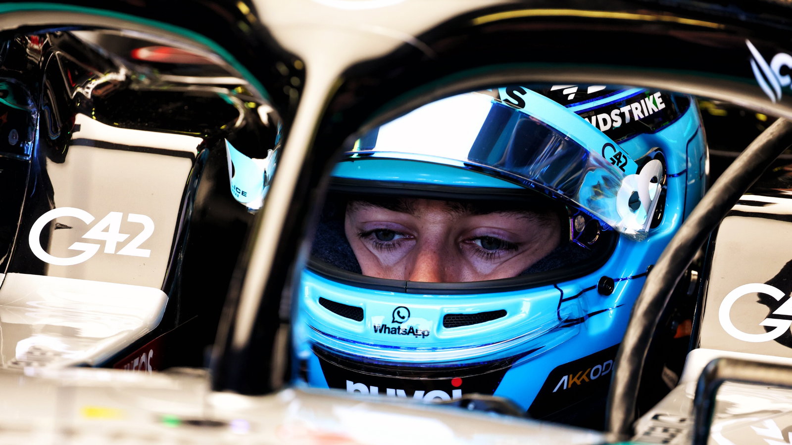 George Russell (GBR) Mercedes AMG F1 W15. Formula 1 World Championship, Rd 3, Australian Grand Prix, Albert Park,