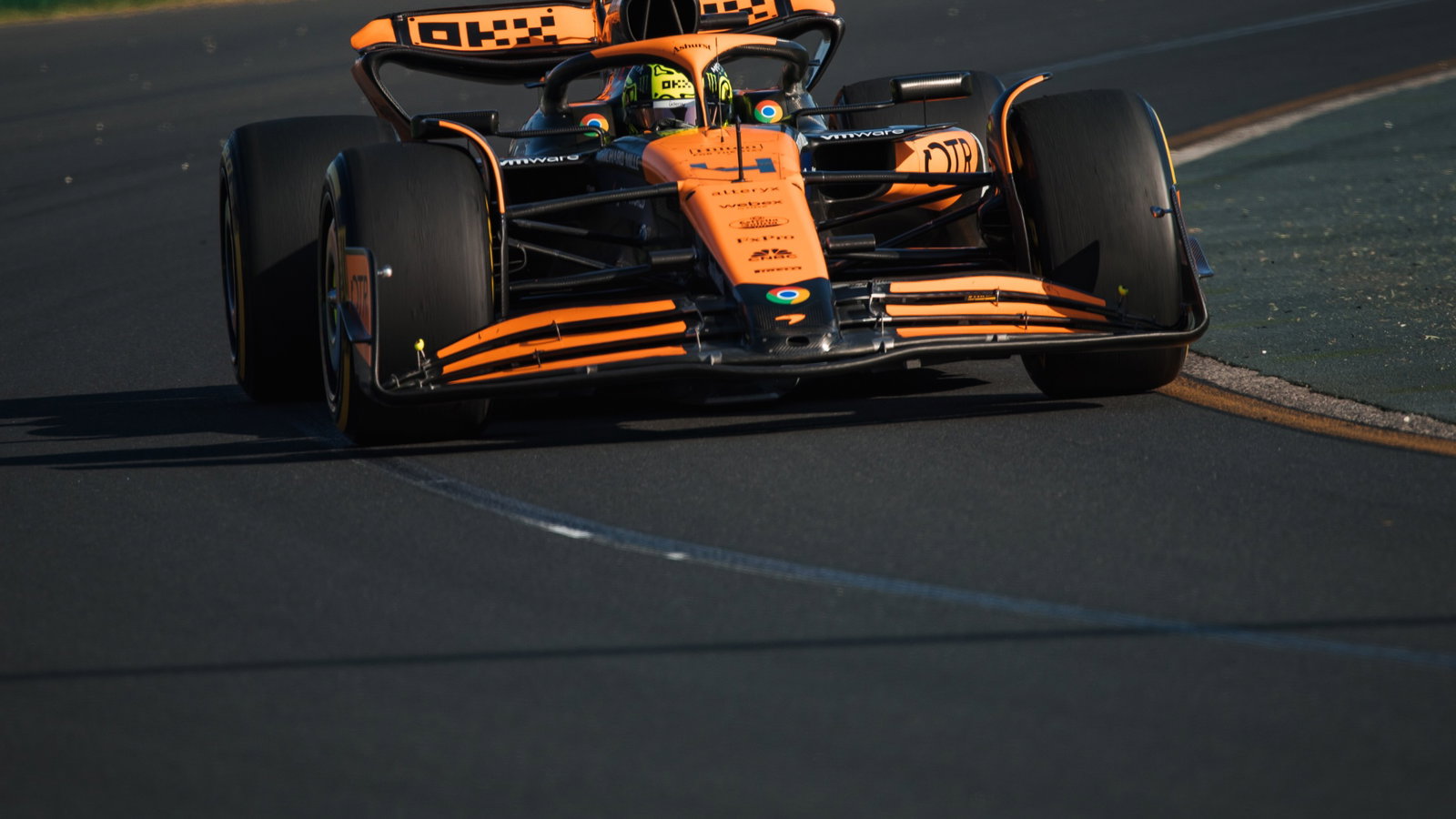 Lando Norris (GBR) McLaren MCL38. Formula 1 World Championship, Rd 3, Australian Grand Prix, Albert Park, Melbourne,