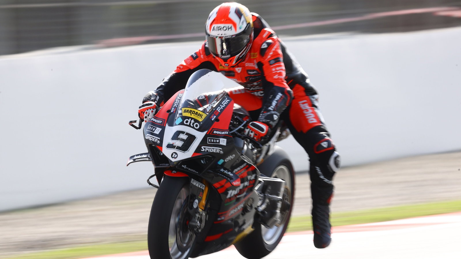 Danilo Petrucci, Catalunya WorldSBK, 22 March