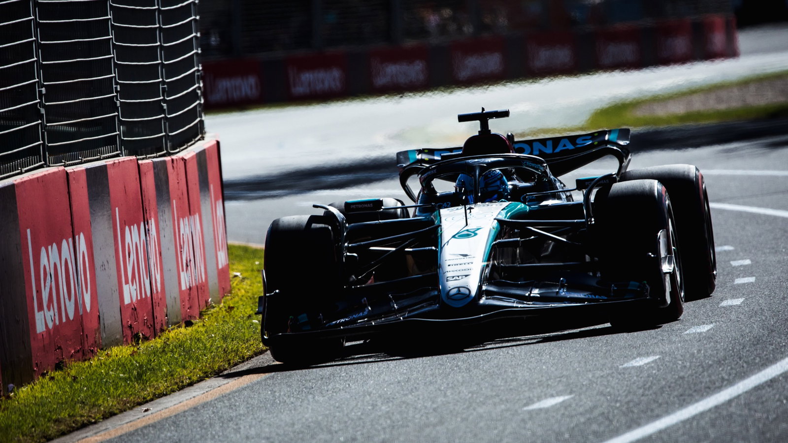 George Russell (GBR) Mercedes AMG F1 W15. Formula 1 World Championship, Rd 3, Australian Grand Prix, Albert Park,
