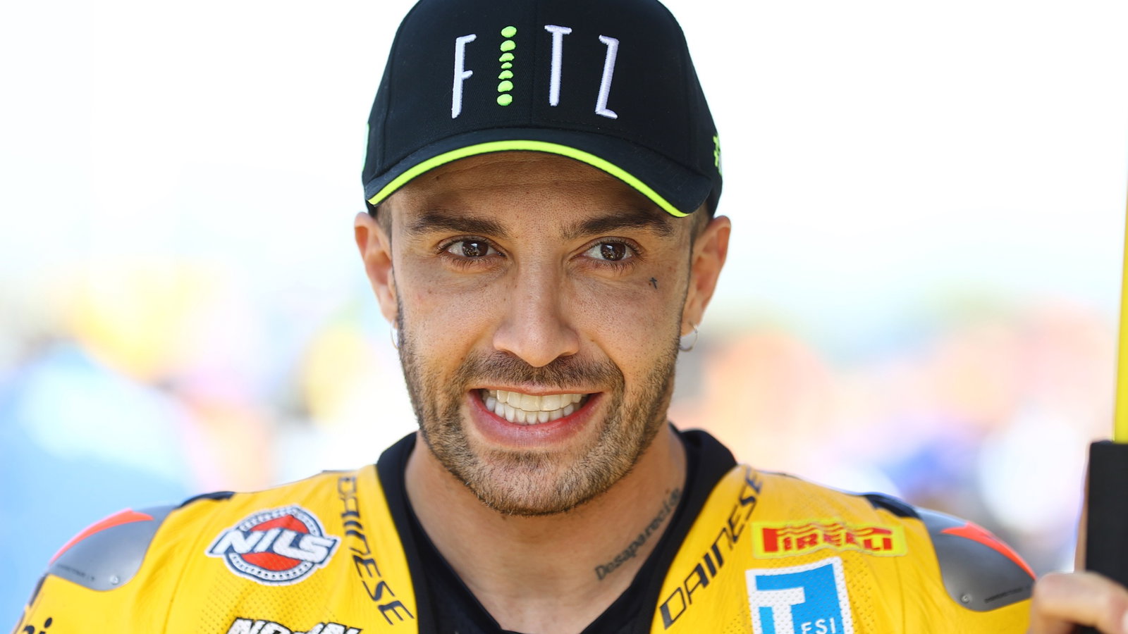 Andrea Iannone, Catalunya WorldSBK Race1, 23 March