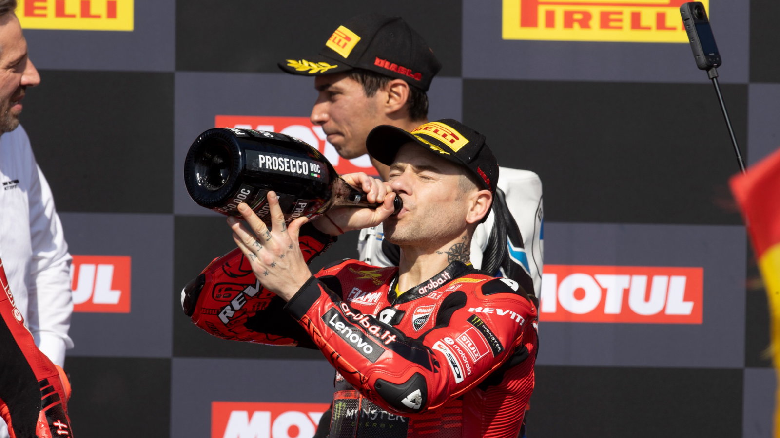 Alvaro Bautista, Catalunya WorldSBK Race1, 23 March