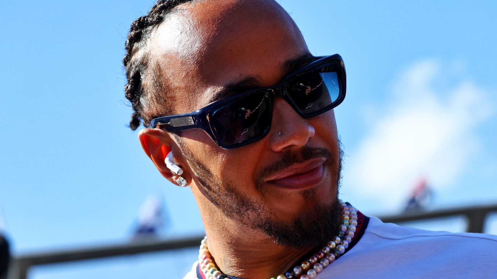Lewis Hamilton (GBR) Mercedes AMG F1 on the drivers' parade. Formula 1 World Championship, Rd 3, Australian Grand Prix,