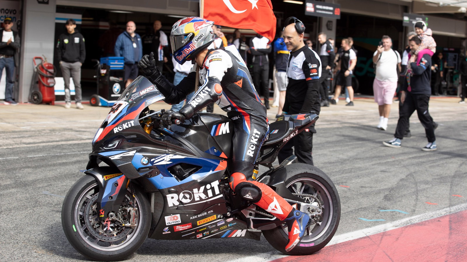 Toprak Razgatlioglu, Catalunya WorldSBK, Superpole Race, 24 March