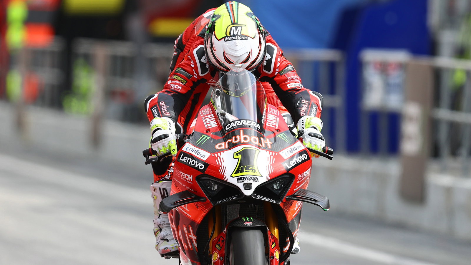 Alvaro Bautista, Catalunya WorldSBK, Superpole Race, 24 March