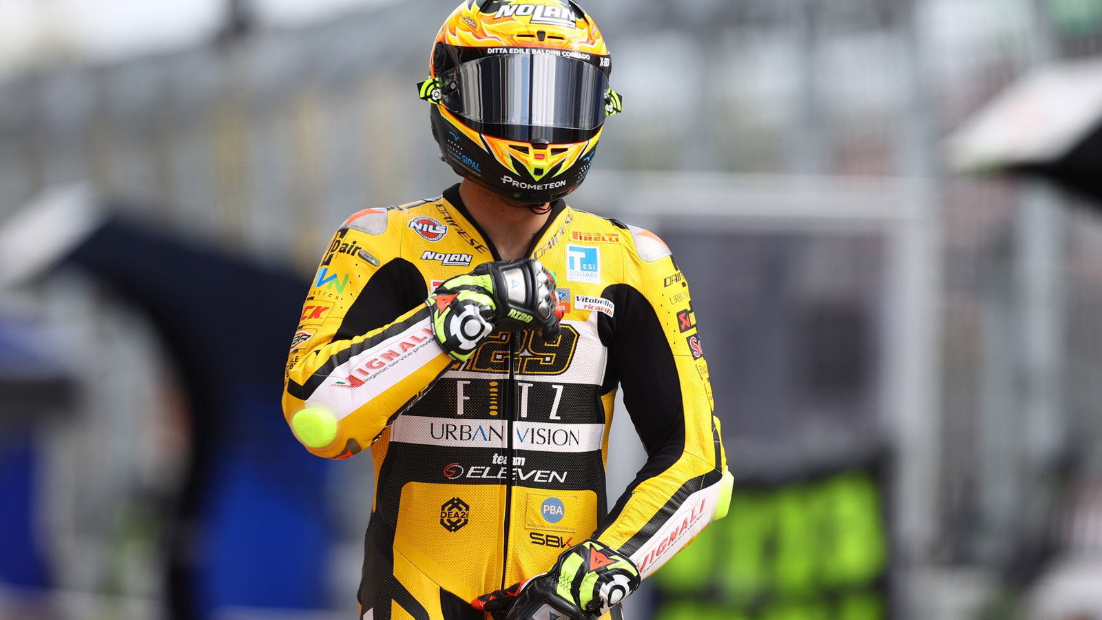 Andrea Iannone, Catalunya WorldSBK, Superpole Race, 24 March