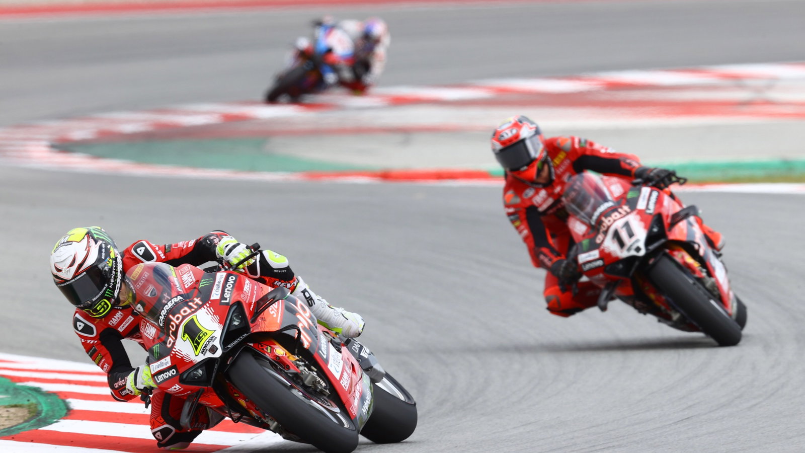 Alvaro Bautista, Nicolo Bulega, Catalunya WorldSBK, Race 2, 24 March