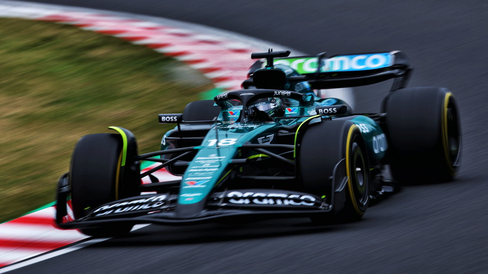 Lance Stroll (CDN) Aston Martin F1 Team AMR24. Formula 1 World Championship, Rd 4, Japanese Grand Prix, Suzuka, Japan,
