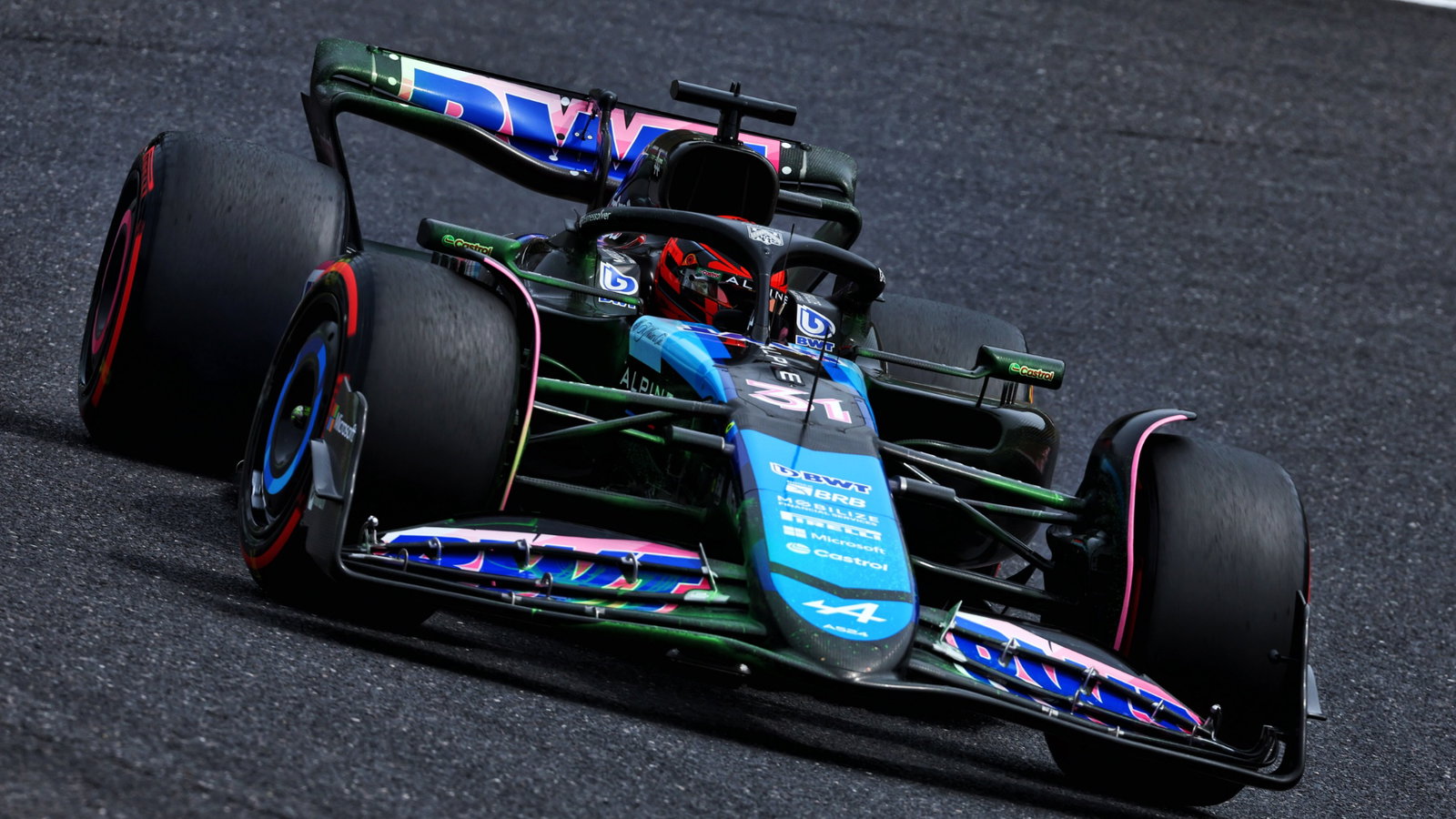 Esteban Ocon (FRA) Alpine F1 Team A524. Formula 1 World Championship, Rd 4, Japanese Grand Prix, Suzuka, Japan, Qualifying
