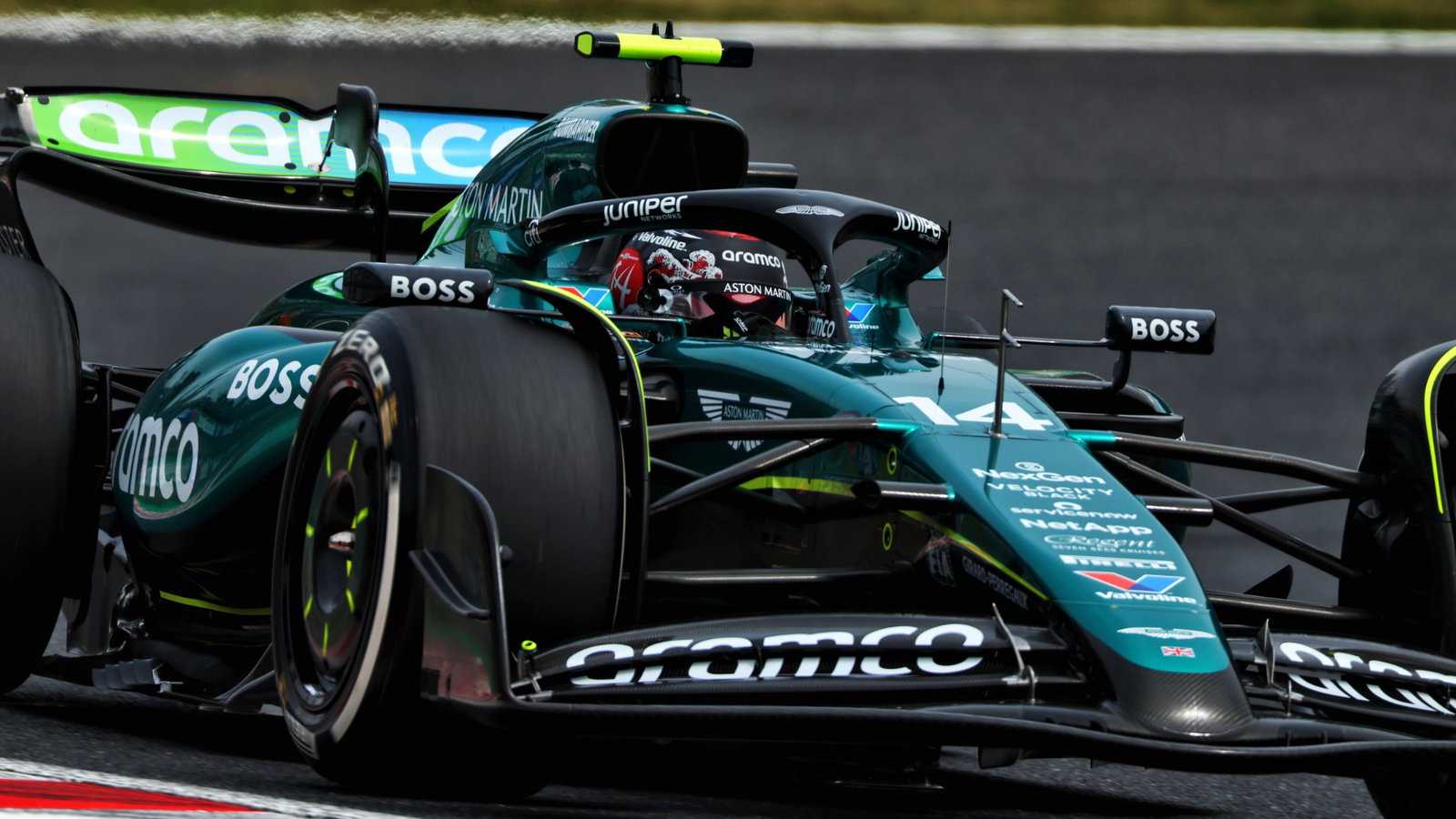 Fernando Alonso (ESP) Aston Martin F1 Team AMR24. Formula 1 World Championship, Rd 4, Japanese Grand Prix, Suzuka, Japan,